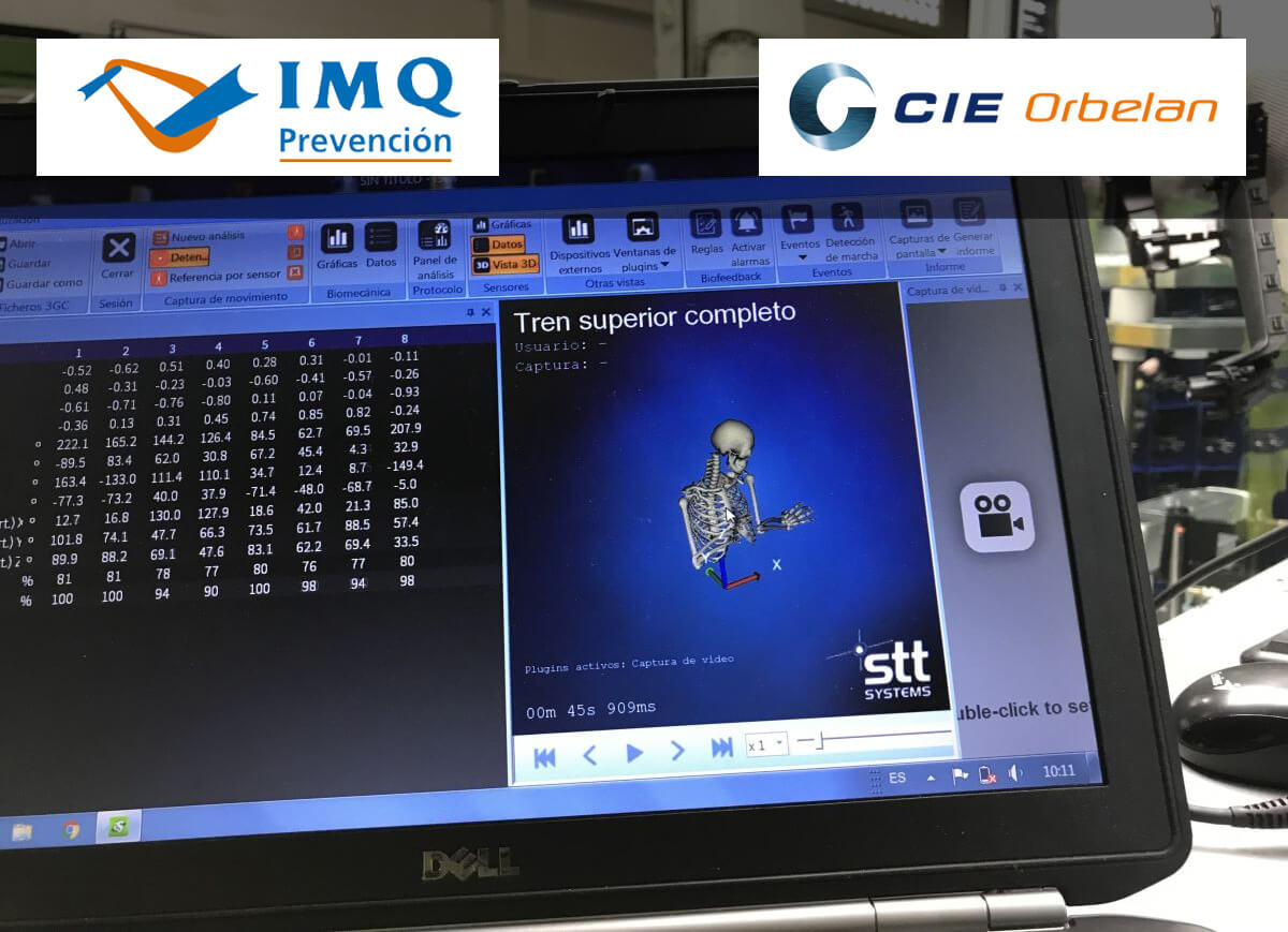 IMQ Prevención takes advantage of iSen and its ergonomics analysis functionality